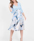 ფოტო #4 პროდუქტის Women's Maternity Nursing Wrap Dress