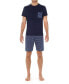 ფოტო #1 პროდუქტის Men's Larry Short Sleepwear