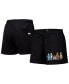 Фото #1 товара Women's Black Star Wars Cute Characters Fleece Club Shorts