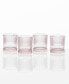 NoHo Double Old-Fashioned 9.85-oz. Glasses, Set of 4