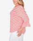 Фото #3 товара Топ Ruby Rd Plus Size Patio Party Striped