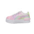 Фото #3 товара Puma Jada Pastel Tie Dye Lace Up Toddler Girls Pink Sneakers Casual Shoes 38544