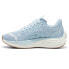 Фото #3 товара Puma Velocity Nitro 3 Running Womens Blue Athletic Sneakers 37774904