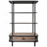 Shelves Alexandra House Living Brown Wood Metal Iron 121 x 40 x 80 cm