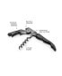 Фото #2 товара Gunmetal Black Double Hinged Corkscrew