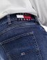 Фото #3 товара Tommy Jeans Big & Tall Ryan regular straight leg jeans in dark wash