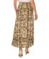 Women's Printed Pull-On A-Line Maxi Skirt