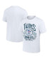 Фото #1 товара Men's Darius Rucker Collection by White Minnesota Twins Distressed Rock T-shirt