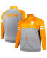 Фото #1 товара Men's Tennessee Orange Tennessee Volunteers Big and Tall Fleece Full-Zip Jacket