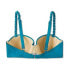Фото #6 товара Women's Light Lift Shirred Underwire Bikini Top - Shade & Shore Teal Blue 34DD