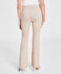 Фото #2 товара Petite High-Rise Flare Pants, Created for Macy's