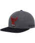 Men's Gray Chicago Bulls Hardwood Classics Born & Bred Fitted Hat