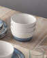 Colorscapes Desert Layers 12 Piece Coupe Dinnerware Set