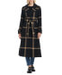 ფოტო #3 პროდუქტის Women's Double-Breasted Maxi Wool Blend Coat