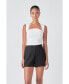 Фото #2 товара Women's Ribbed Knit Sleeveless Top