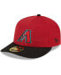 Фото #1 товара Men's Red, Black Arizona Diamondbacks Home Authentic Collection On-Field Low Profile 59FIFTY Fitted Hat