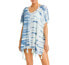 Surf Gypsy 286256 Women Printed Tassel Trim Cover Up, Size Small