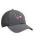 Фото #3 товара Men's Charcoal Washington Capitals Authentic Pro Home Ice Trucker Snapback Hat