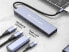 Фото #4 товара Conceptronic HUBBIES14G - USB 3.2 Gen 2 (3.1 Gen 2) Type-C - USB 3.2 Gen 2 (3.1 Gen 2) Type-C - 10000 Mbit/s - Grey - Aluminium - 100 W