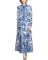 Фото #1 товара Dza Maxi Dress Women's 6