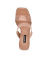 ფოტო #4 პროდუქტის Women's Tilah Square Toe Block Heel Dress Sandals