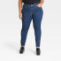 Women's Mid-Rise Skinny Jeans - Ava & Viv Medium Wash 22