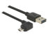 Delock 83853 - 2 m - USB A - Micro-USB B - USB 2.0 - Male/Male - Black