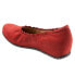 Фото #5 товара Softwalk Wish S1763-604 Womens Red Leather Slip On Loafer Flats Shoes 9.5