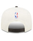 Фото #5 товара Men's Cream and Black Brooklyn Nets 2022 NBA Draft 9FIFTY Snapback Adjustable Hat