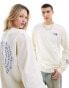 Фото #1 товара The North Face NSE backprint sweatshirt in off white