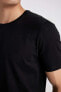 Erkek T-shirt T5014az/bk81 Black