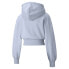 Фото #4 товара Puma Classics Crop Hoodie Fl Womens Size XL Casual Outerwear 533511-21