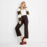 Women's Saddle Wrap Pant - Future Collective with Reese Blutstein Brown 2