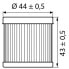 HI Q Insert OF139 Suzuki/Kawasaki oil filter