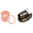 METALSUB Copper Gasket Bonnet Nut Model C 10 Units