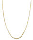 Фото #1 товара Macy's giani Bernini 18K Gold over Sterling Silver Necklace, 18" Snake Chain Necklace