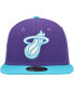 Фото #3 товара Men's Purple Miami Heat Vice 59FIFTY Fitted Hat