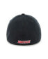 Фото #2 товара Men's Black Louisville Cardinals Franchise Fitted Hat