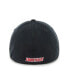 ფოტო #2 პროდუქტის Men's Black Louisville Cardinals Franchise Fitted Hat