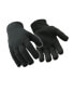 ფოტო #1 პროდუქტის Men's Heavyweight Acrylic Loop Terry Knit Glove Liners Black (Pack of 12 Pairs)
