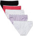Фото #2 товара Calvin Klein 257043 Women's 5-Pack Signature Cotton Bikini Underwear Size S
