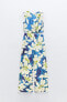 Фото #6 товара Комбинезон с цветочным принтом ZARA