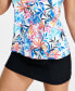 Фото #5 товара Women's La Palma High-Waist Tummy Control Swim Skirt, Created for Macy's