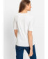 ფოტო #2 პროდუქტის Women's 100% Cotton Short Sleeve Placement Print T-Shirt