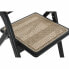 Фото #2 товара Складной стул DKD Home Decor Чёрный Натуральный ротанг Древесина вяза 53 x 60 x 79 cm
