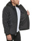 Фото #3 товара Men's Diamond Quilted Hooded Jacket