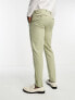 Only & Sons slim fit suit trousers in dusty olive