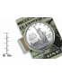 ფოტო #2 პროდუქტის Men's 1986 Statue of Liberty Silver Dollar Sterling Silver Coin Money Clip