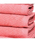 Fast Dry Zero Twist 6-Piece Bathroom Towel Set, (2 Bath Towels, 2 Hand Towels, 2 Washcloths)