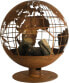 Фото #1 товара Palenisko ogrodowe Esschert Design w kształcie kuli ziemskiej 57 cm
